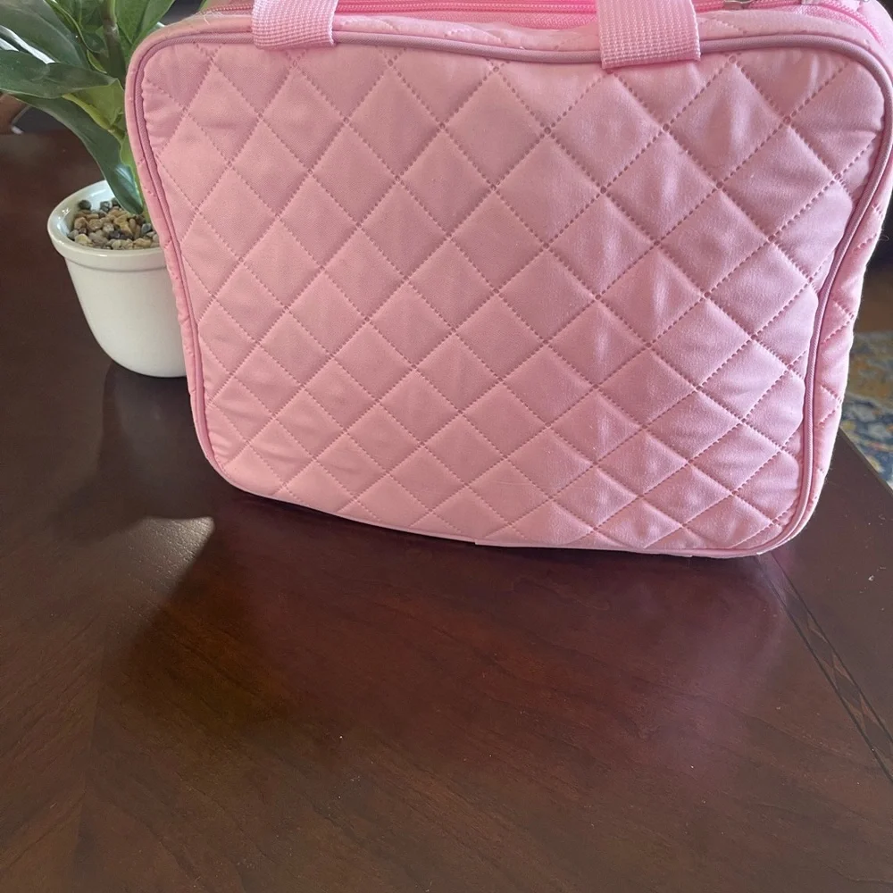 POPPIN10 - Pink Cosmetic Bag Hanging Toiletry Makeup Bag - Picture 2 of 11